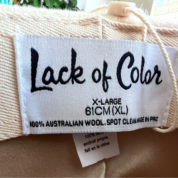 Lack Of Color Seaside Wool Wide-Brim Boater Hat - Picture 7 of 12